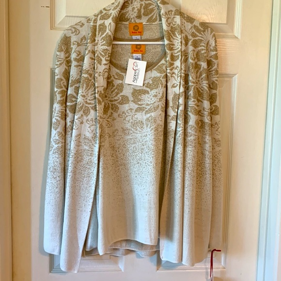 NWT Ruby Rd.  Twin Sweater Set - Picture 3 of 10